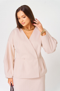 Жакет V&N Fashion 1048 бежевый - фото 2