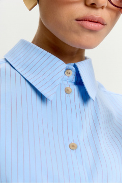 Рубашка HELEN BIRCH R004 голубой - фото 2