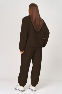 Брюки, свитшот V&N Fashion 1068 шоколадный - фото 4