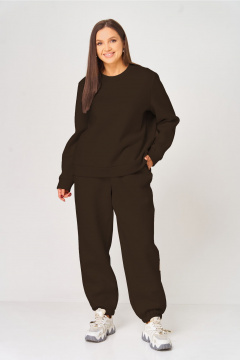 Брюки, свитшот V&N Fashion 1068 шоколадный - фото 1