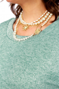 Джемпер, юбка Grace for you 283 мята - фото 5