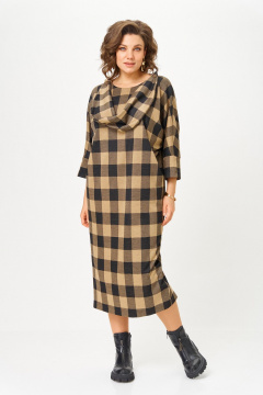 Платье Michel chic 2196 клетка - фото 1