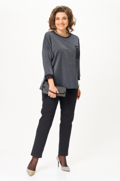 Брюки, джемпер Michel chic 1445 темно-синий - фото 1