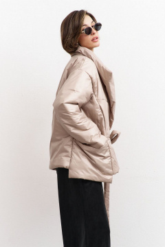 Куртка RINKA 1455 бежевый - фото 4