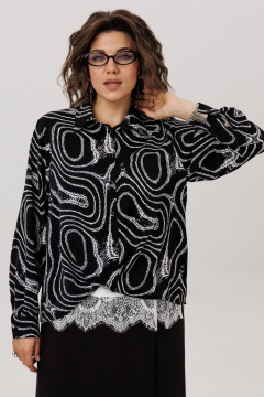 Рубашка Anelli 1663 мрамор_неро - фото 4