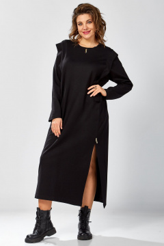 Платье BegiModa 1064 черный - фото 1