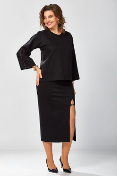 Блуза BegiModa 4155 черный - фото 2