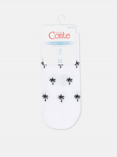 Носки CONTE ACTIVE белый-черный 23С-111СП - фото 2