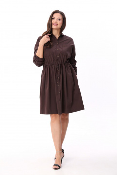 Платье ICY Street 25ICY094Ш-3 шоколад - фото 2