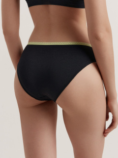 Трусы CONTE BASIC COLLECTION LB 2002 black-lemon 22С-2288ТСП - фото 1