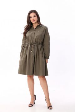 Платье ICY Street 25ICY094Х-3 хаки - фото 5