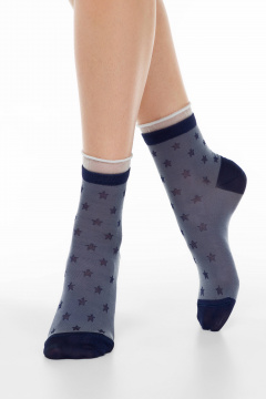 Носки CONTE CLASSIC джинс 19С-189СП - фото 1