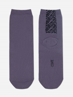 Носки CONTE COMFORT серо-фиолетовый 7С-47СП - фото 4
