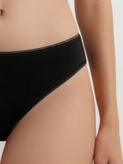 Трусы CONTE ELEGANT BASIC COLLECTION LB 5003 black lurex 24С-3189ТСП - фото 4