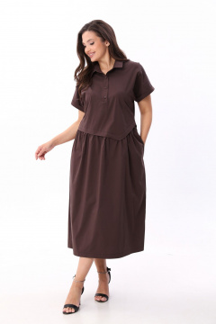 Платье ICY Street 25ICY087Ш шоколад - фото 3