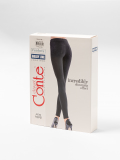 Леггинсы CONTE GOLDY LINE black 20С-1068ТСП - фото 1