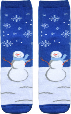 Носки CONTE HOME LINE 52-105 ср.синий - фото 2