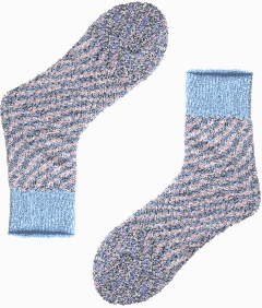 Носки CONTE HOME LINE 52-96 бледно-фиолетовый - фото 1