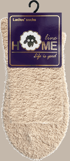 Носки CONTE HOME LINE бежевый 52-93 - фото 3