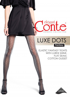 Колготки CONTE LUXE DOTS nero 23С-75СП - фото 1