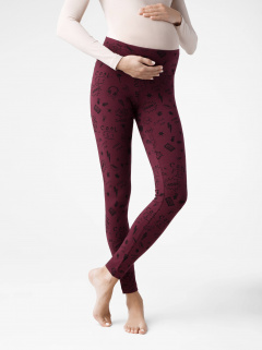 Леггинсы CONTE MAMA ART windsor wine 18С-592ТСП - фото 3