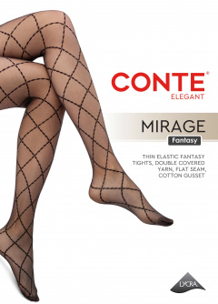 Колготки CONTE MIRAGE nero 24С-80СП - фото 3