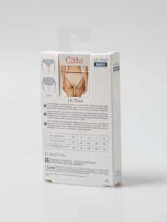 Трусы CONTE PRINT DOTS LB 2546 black-cameo 22С-2559ТСП - фото 2