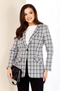 Жакет Shetti 4077 клетка - фото 1