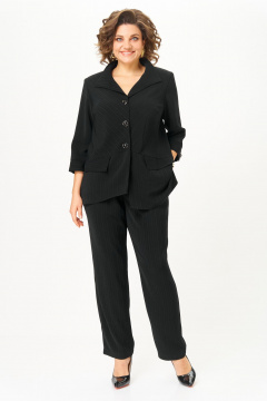 Брюки, жакет ANASTASIA MAK 1311 черный - фото 2