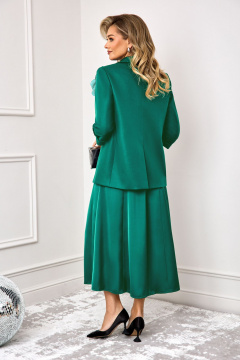 Жакет, платье AGATTI 5891-1 зеленый - фото 3