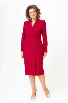 Платье Орхидея 1648 красный - фото 3