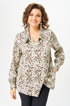 Блуза Michel chic 789 цветочный_принт - фото 5