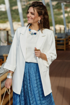 Жакет Vittoria Queen 27143ж молоко - фото 1