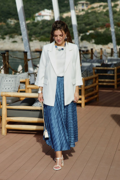 Жакет Vittoria Queen 27143ж молоко - фото 3