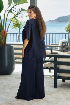 Брюки Vittoria Queen 27183бр темно-синий - фото 4