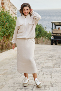 Блуза Vittoria Queen 27773бл желтый - фото 4