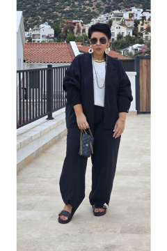 Блуза Vittoria Queen 28553бл молочный - фото 5