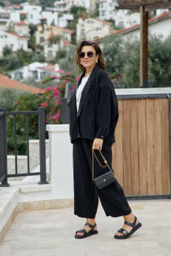 Жакет Vittoria Queen 28553ж черный - фото 4