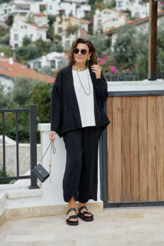 Жакет Vittoria Queen 28553ж черный - фото 3