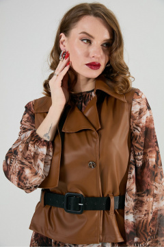 Жилет, ремень NikVa 1026-1 шоколад - фото 3