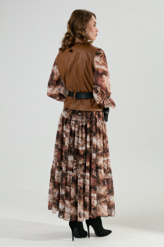 Жилет, ремень NikVa 1026-1 шоколад - фото 5