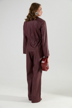 Жакет NikVa 918-10 бордо - фото 5