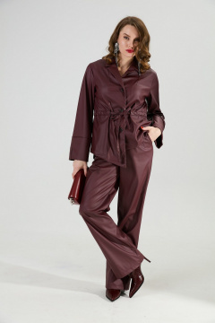 Жакет NikVa 918-10 бордо - фото 1