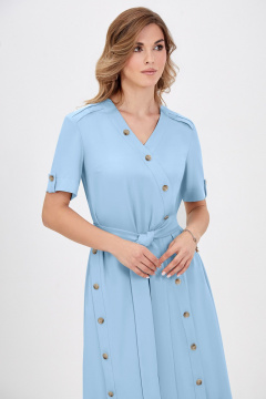 Платье Bazalini 5034 голубой - фото 2