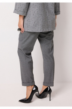 Брюки Твой имидж 2293 черно-белый - фото 3