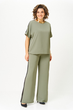 Блуза, брюки Rumoda 2124 зеленый - фото 1