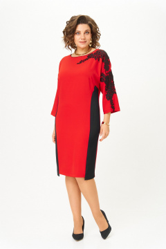 Платье Rumoda 2279 красный - фото 1