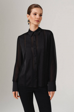 Блуза Nelva 23090 черный - фото 1