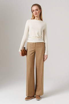 Джемпер Nelva 23095 молочный - фото 2