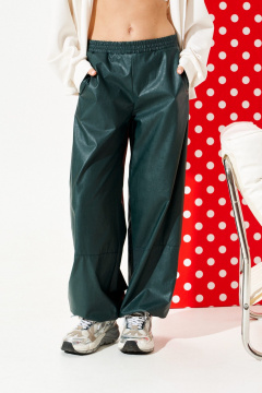 Брюки ELLETTO 2374 зеленый - фото 4